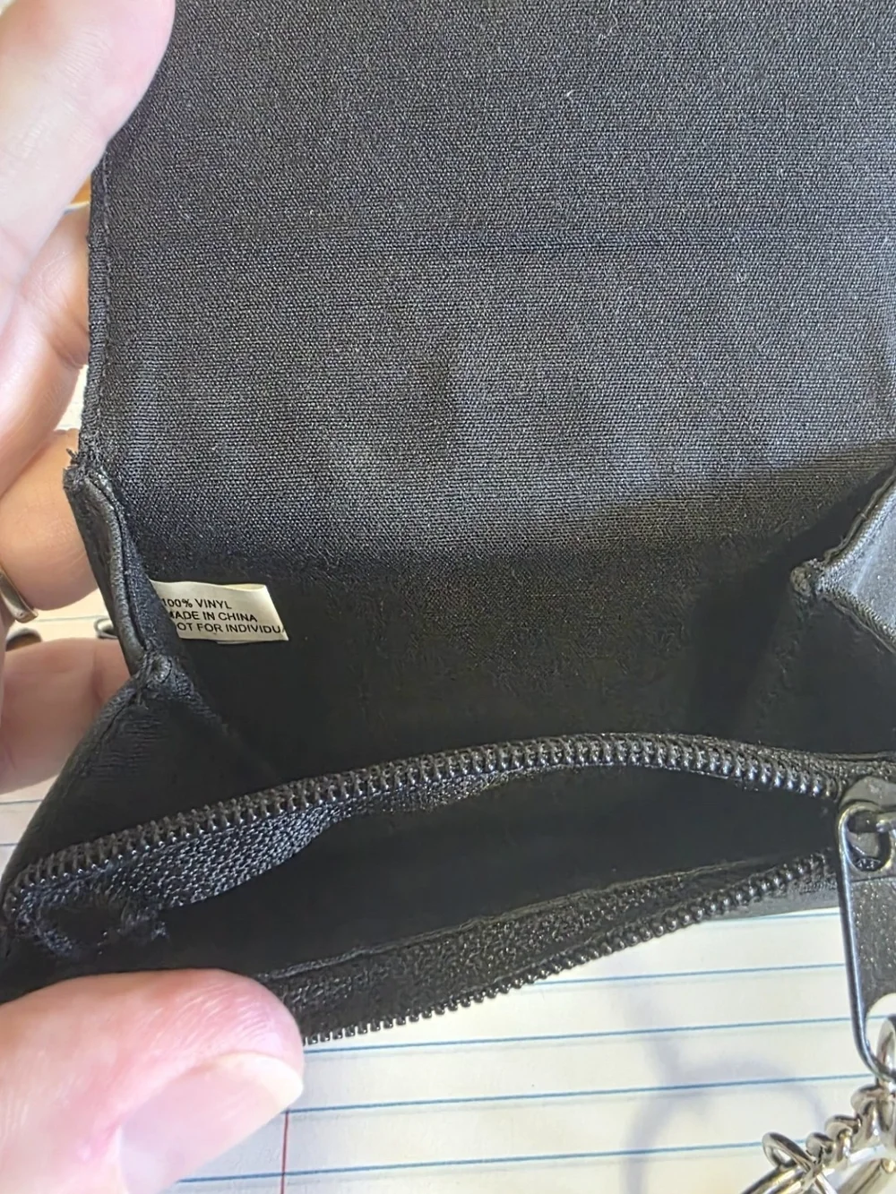 Rosetti Black Leather Key Wallet